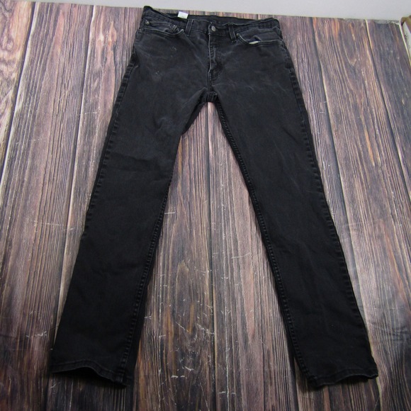 Levi's Other - Levi's 511 Slim Fit Jeans Mens 34x32 Black Stretch Denim 04511-1907